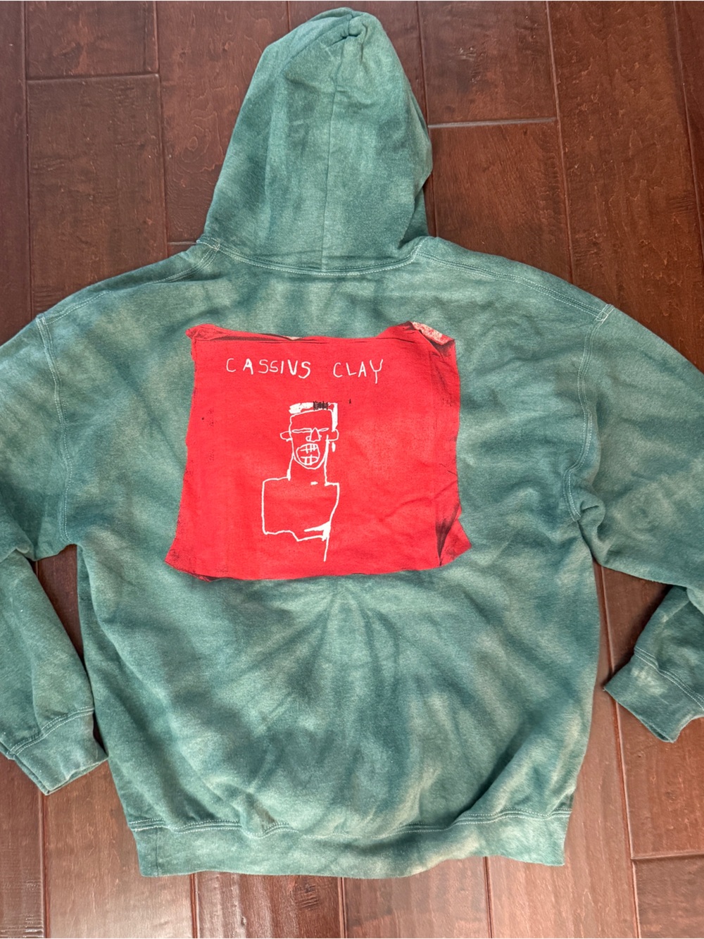 Basquiat Tie Dye Hoodie - Picture 2 of 3